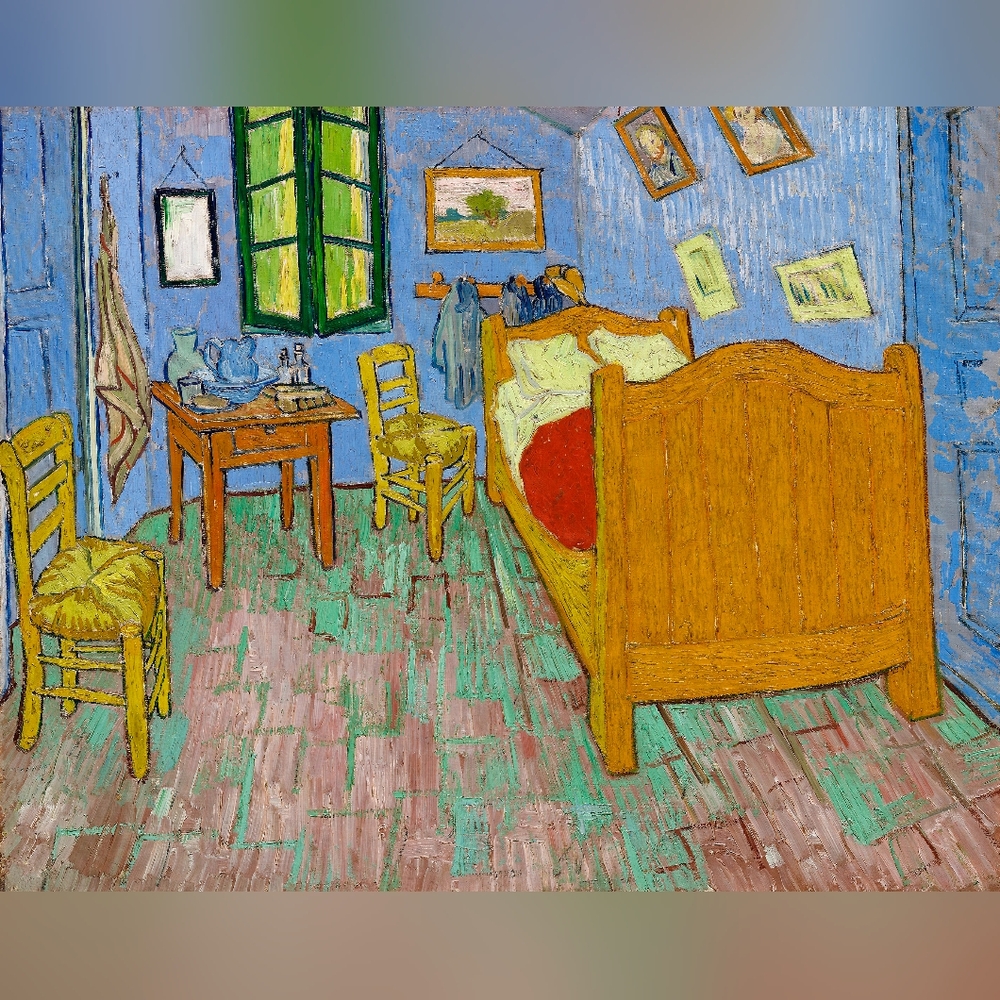 Vincent Van Gogh's The Bedroom (1889) Art Print